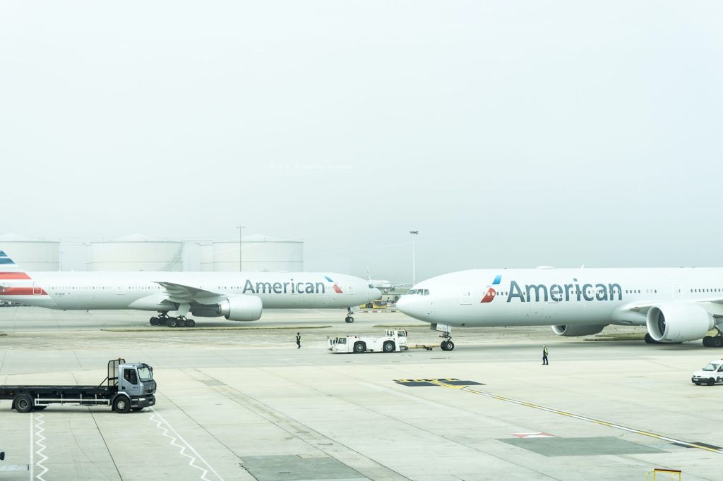 Deux avions de la compagnie American Airlines